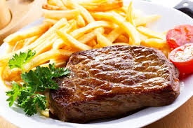 Bife com Fritas
